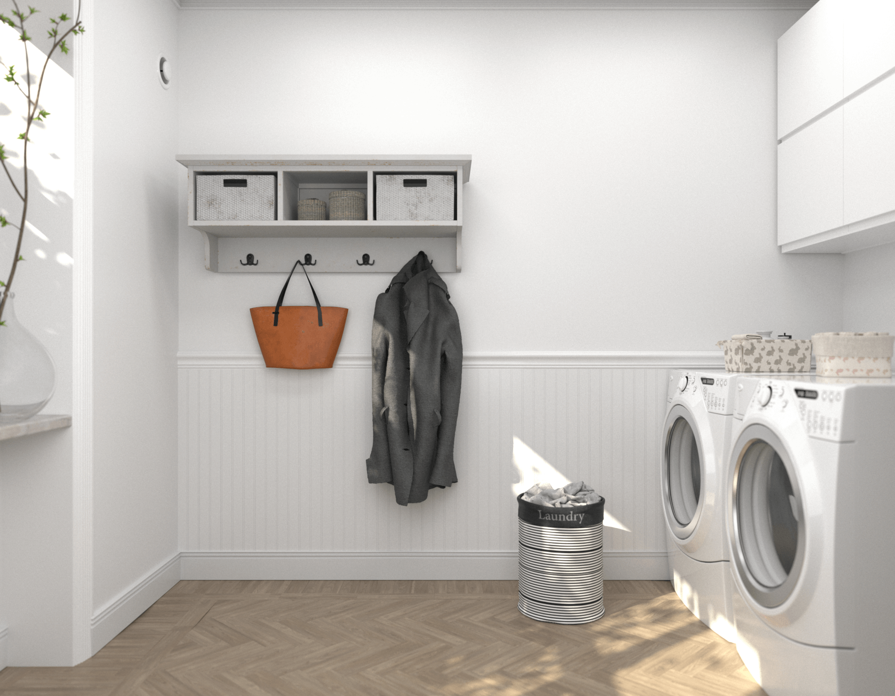 Laundry Beadboard Whitehall WC